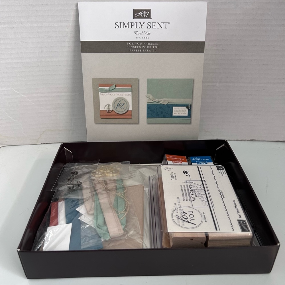 Stampin’ Up! For you phrase Simply Sent Card Kits